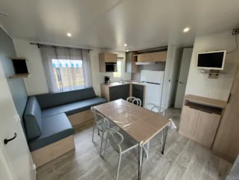 Mietunterkunft - Mobilheim Prestige Famille - 35 M² - 3 Chambres - Camping Du Littoral