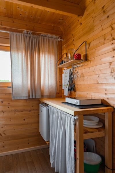 Chalet/HIS, private toilete & sink, 22m2