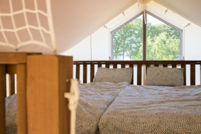 Glamping Tent with Bathroom, Amber 44 m2, Premium - JACUZZI