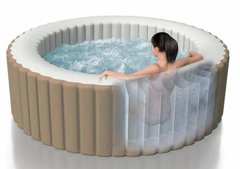 Tente Glamping Avec Salle De Bain, Amber 44 M², Premium - Jacuzzi