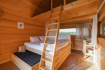 Mietunterkunft - Wooden House His, 22M² - Private Toilet, Sink & Outdoor Tub - Kolpa Resort glamping
