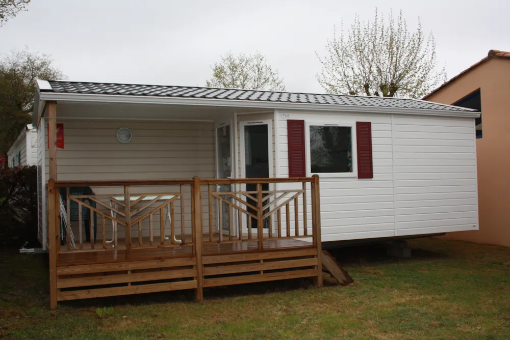 Location - Mobil Home - 2 Chambres - Camping Le Chenal