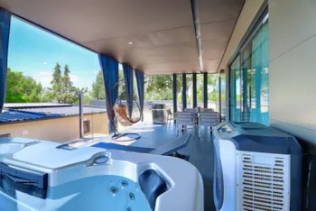 Location - Mobil Home Vip Avec Jacuzzi By Adrialux - Camping Selce by Adrialux