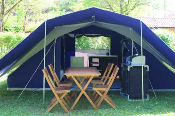 Huuraccommodatie(s) - Bora Bora-2 Slaapkamers - Camping Vert Lavande