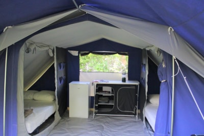 "Tribu" Tent - 2 bedrooms - without toilet blocks