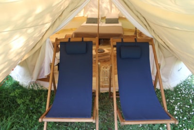 "Nomade" Tent - without toilet blocks - Without kitchen - Electricity fees not included