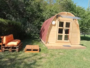 Location - Cabane Du Rougier - 12 M² - Sans Sanitaire Ni Cuisine - Camping Vert Lavande