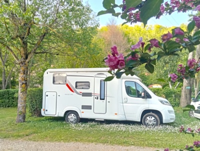 Camper van pitch