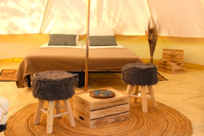"Nomade" Tent - without toilet blocks - Without kitchen - Electricity fees not included