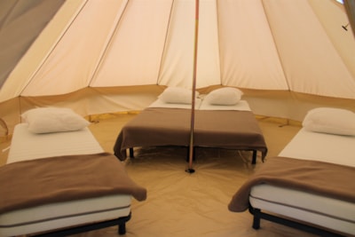 "Nomade" Tent - without toilet blocks - Without kitchen - Electricity fees not included