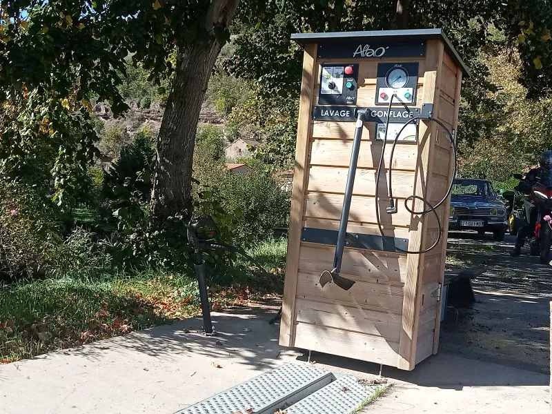 Camping Vert Lavande