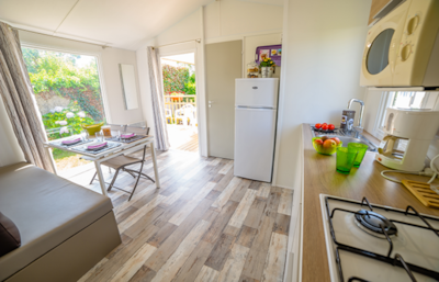 Mobile-home Confort - 30m² - 2 bedrooms - air-conditioning