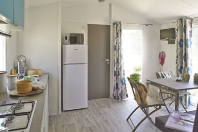 Mobile-home Confort - 30m² - 2 bedrooms - air-conditioning