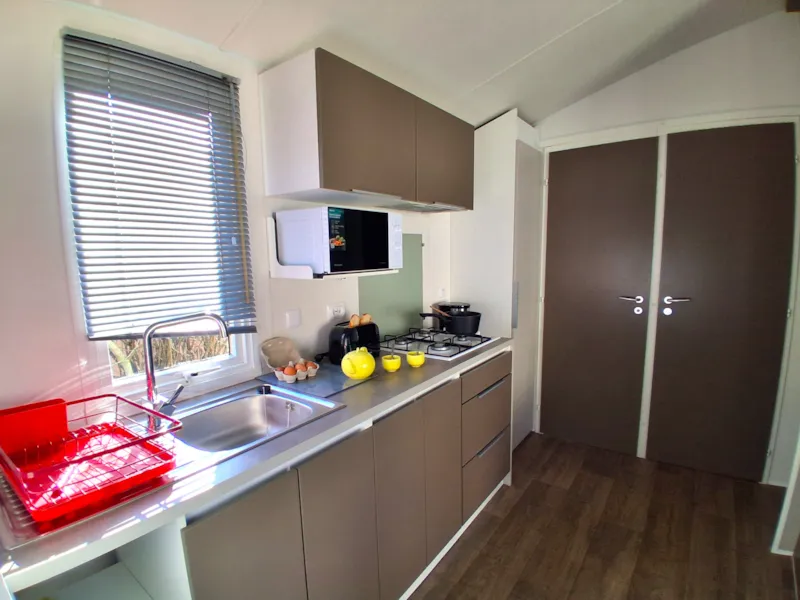 Mobil Home Confort - 30M² - 2 Chambres - Climatisé