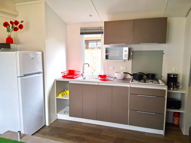 Mobil Home Confort - 30M² - 2 Chambres - Climatisé