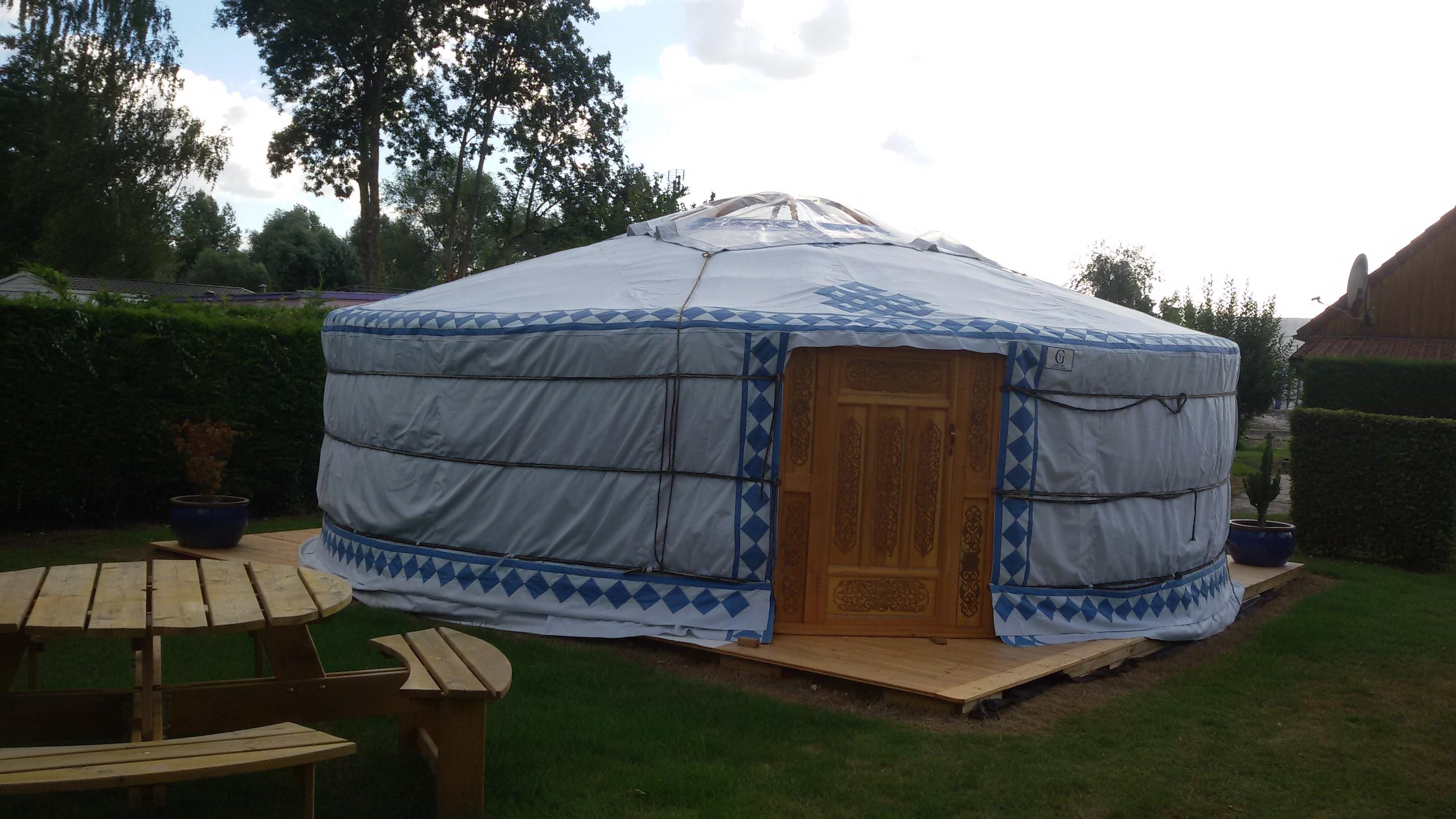 Accommodation - Yurt - Camping Les Puits Tournants