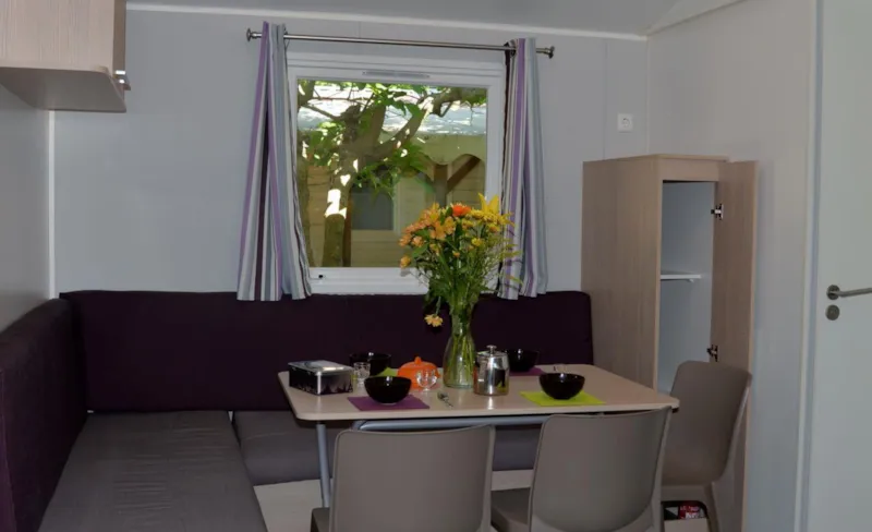 Mobil Home Climatisé - 31M2 - 3 Chambres