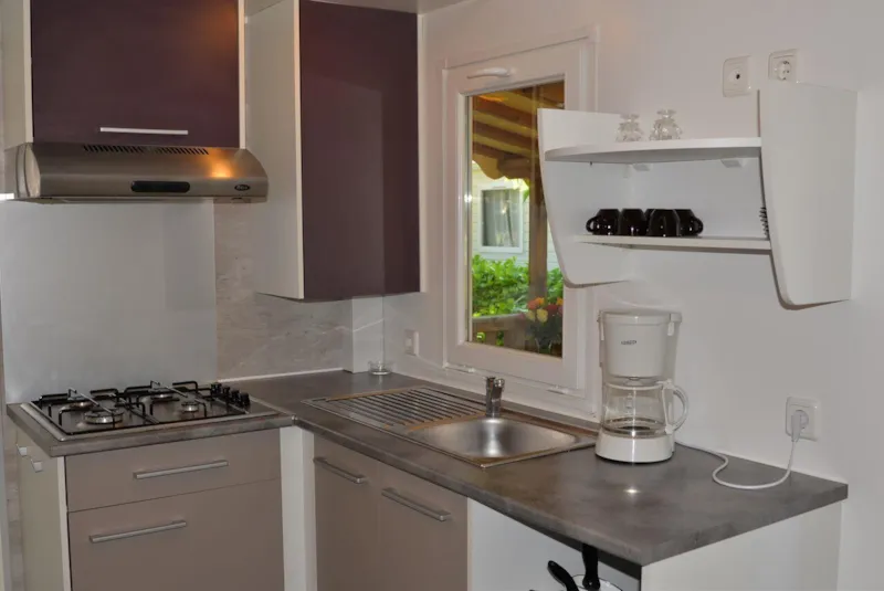 Mobil Home Climatisé - 31M2 - 3 Chambres