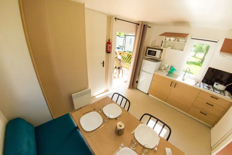Mobil Home Climatisé - 23M² - 2 Chambres
