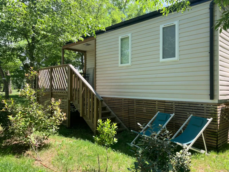 Mobil Home Climatisé - 23M² - 2 Chambres