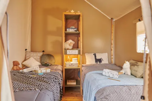Location - Tente Wood ** | ( 4 Adultes Maximum) - image n°4 - Camping Sandaya Les Jardins de Privas