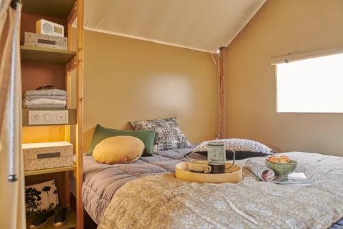Location - Tente Wood ** | ( 4 Adultes Maximum) - image n°3 - Camping Sandaya Les Jardins de Privas