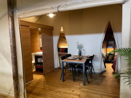 Accommodation - Jungle Lodge *** | (Maximum 4 Adults) - image n°2 - Camping Sandaya Les Jardins de Privas