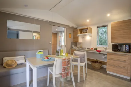 Location - Cottage Pmr 2 Chambres **** - image n°4 - Camping Sandaya Les Jardins de Privas
