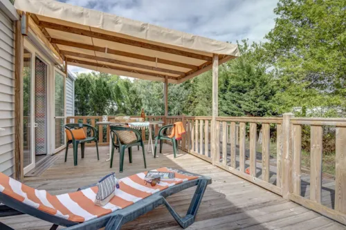 Location - Cottage Pmr 2 Chambres **** - image n°3 - Camping Sandaya Les Jardins de Privas