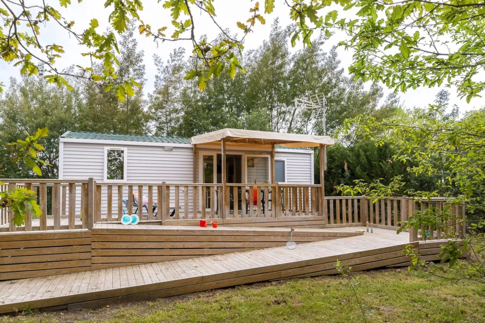 Location - Cottage Pmr 2 Chambres **** - Camping Sandaya Les Jardins de Privas