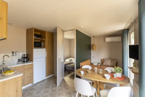 Huuraccommodatie(s) - Cottage 2 Slaapkamers **** - image n°3 - Camping Sandaya Les Jardins de Privas