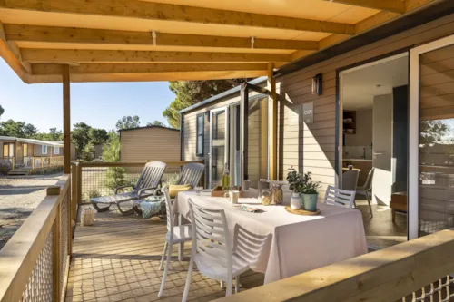 Huuraccommodatie(s) - Cottage 2 Slaapkamers **** - image n°2 - Camping Sandaya Les Jardins de Privas