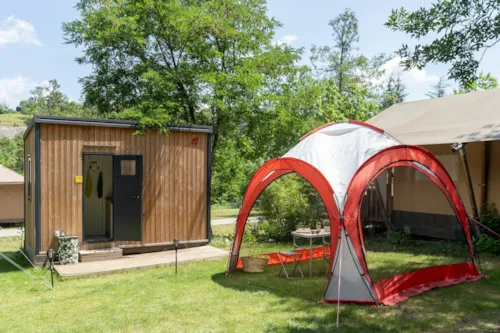 Kampeerplaats(en) - Pakket Standplaats Premium - image n°2 - Camping Sandaya Les Jardins de Privas