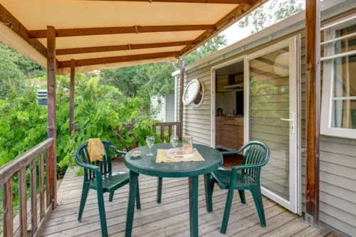Location - Cottage 1 Chambre ** - image n°2 - Camping Sandaya Les Jardins de Privas