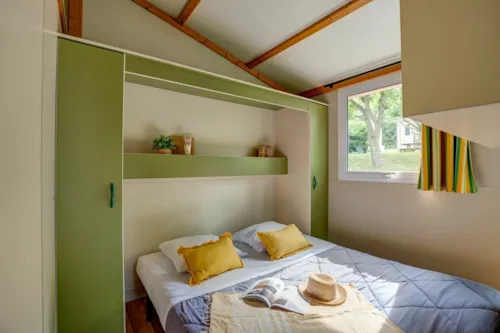 Location - Chalet Garance 2 Chambres  ** - image n°6 - Camping Sandaya Les Jardins de Privas