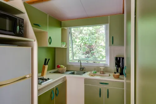 Location - Chalet Garance 2 Chambres  ** - image n°5 - Camping Sandaya Les Jardins de Privas