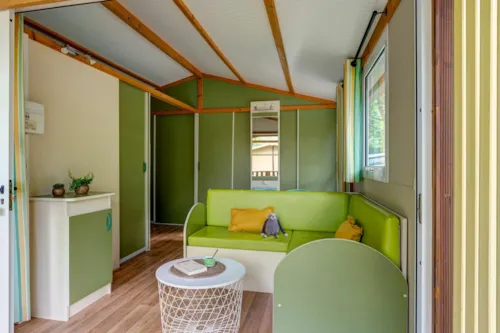 Location - Chalet Garance 2 Chambres  ** - image n°3 - Camping Sandaya Les Jardins de Privas