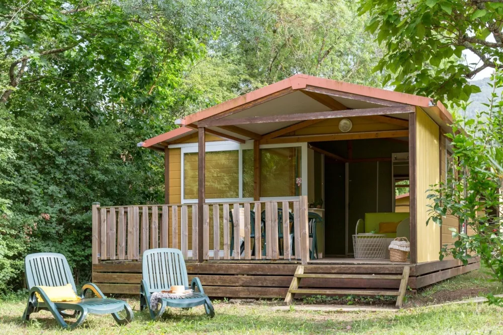 Location - Chalet Garance 2 Chambres  ** - Camping Sandaya Les Jardins de Privas