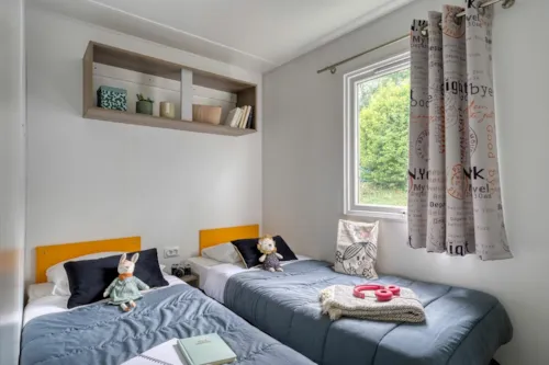 Huuraccommodatie(s) - Cottage Epicéa 3 Slaapkamers *** - image n°5 - Camping Sandaya Les Jardins de Privas