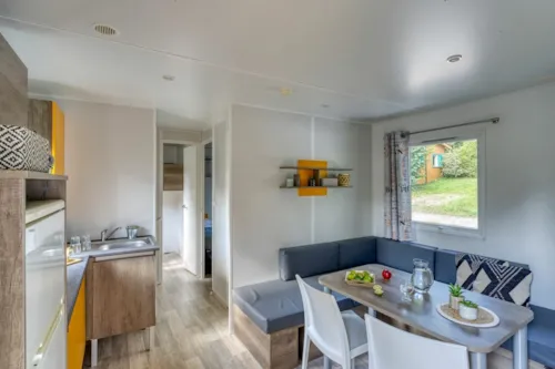 Huuraccommodatie(s) - Cottage Epicéa 3 Slaapkamers *** - image n°4 - Camping Sandaya Les Jardins de Privas