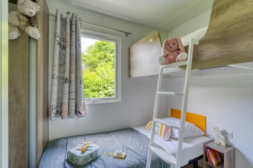 Huuraccommodatie(s) - Cottage Epicéa 3 Slaapkamers *** - image n°7 - Camping Sandaya Les Jardins de Privas