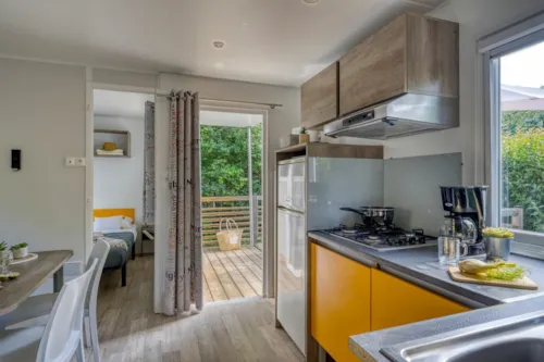 Huuraccommodatie(s) - Cottage Epicéa 3 Slaapkamers *** - image n°3 - Camping Sandaya Les Jardins de Privas