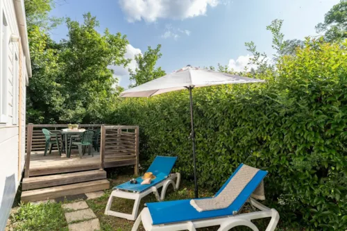 Huuraccommodatie(s) - Cottage Epicéa 3 Slaapkamers *** - image n°2 - Camping Sandaya Les Jardins de Privas