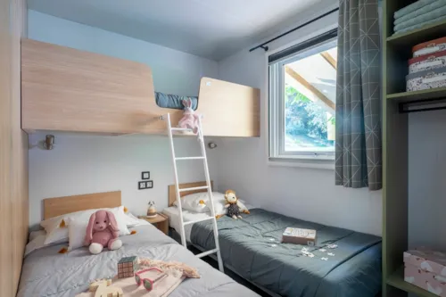 Huuraccommodatie(s) - Cottage 2 Slaapkamers **** - image n°6 - Camping Sandaya Les Jardins de Privas