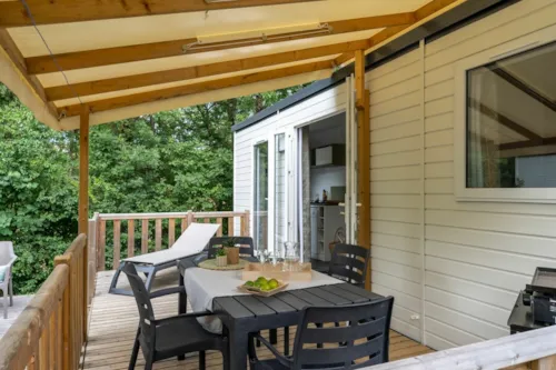 Huuraccommodatie(s) - Cottage 2 Slaapkamers **** - image n°2 - Camping Sandaya Les Jardins de Privas