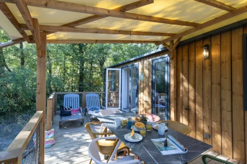 Huuraccommodatie(s) - Cottage Mézenc 3 Slaapkamers **** - image n°2 - Camping Sandaya Les Jardins de Privas