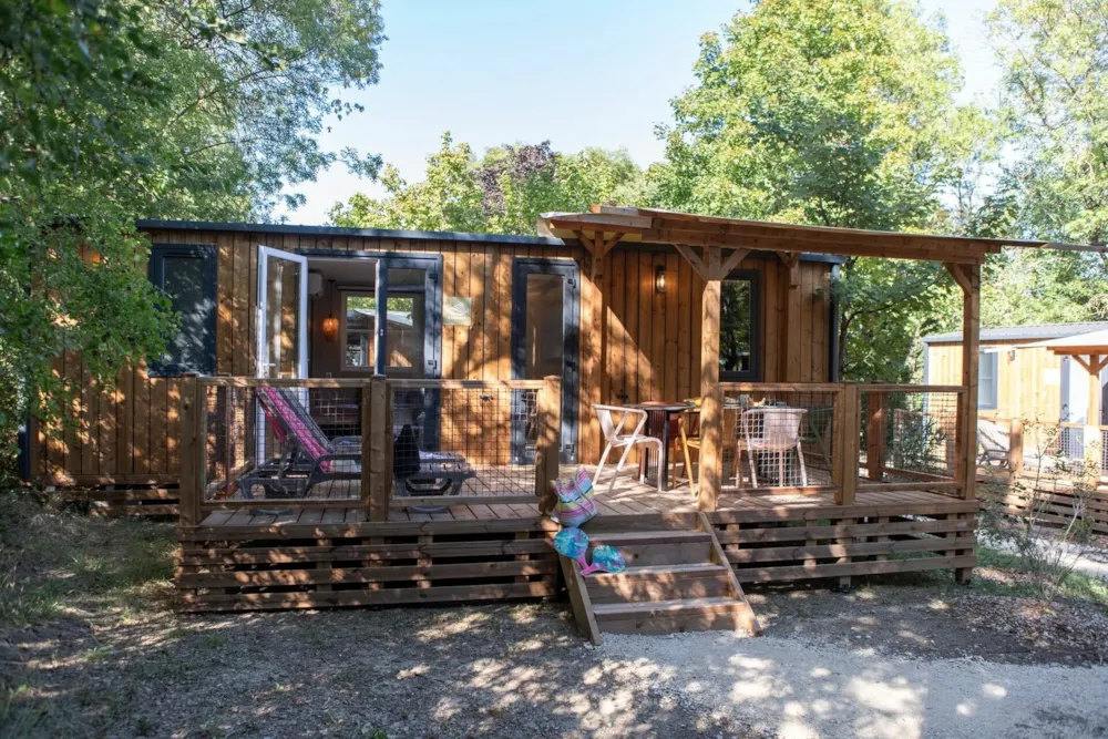 Location - Cottage Mézenc 3 Chambres **** - Camping Sandaya Les Jardins de Privas