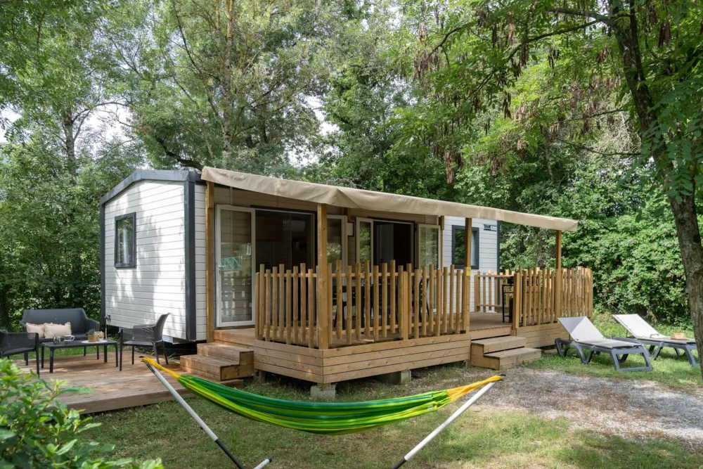 Accommodation - Cottage Genêt 3 Bedrooms **** - Camping Sandaya Les Jardins de Privas