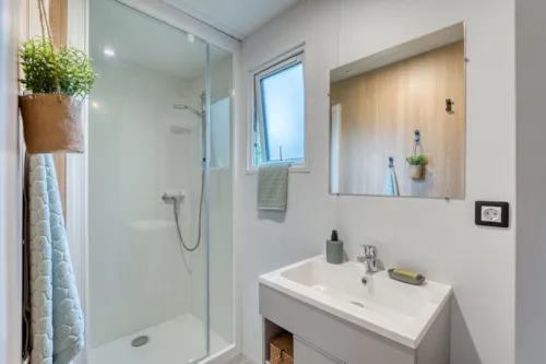 Location - Cottage Genêt 3 Chambres **** - image n°6 - Camping Sandaya Les Jardins de Privas