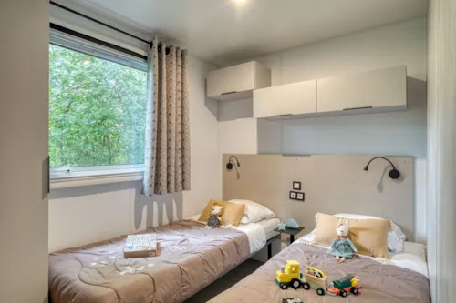Location - Cottage Genêt 3 Chambres **** - image n°7 - Camping Sandaya Les Jardins de Privas